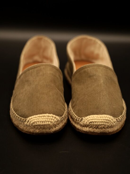 Polo Canvas Espadrilles, Olive main image 8